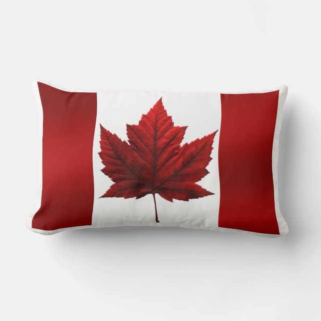 Rectangle Coussin du Canada Coussin du drapeau canadien pers (Recto)