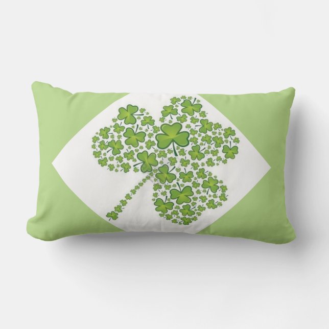 Rectangle Coussin du jour de St Patrick (Recto)