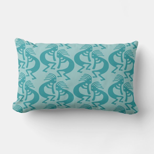 Rectangle Coussin du sud-ouest Kokopelli de DesignThrow (Recto)