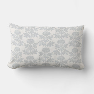 Rectangle Coussin floral inspiré à imprimer en bloc indien
