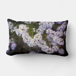 Rectangle Coussin Grunge Fleurs