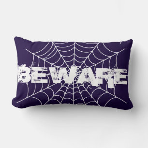 Rectangle Coussin Halloween Beware Lumbar