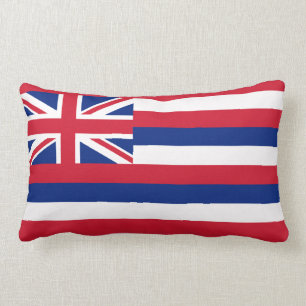 Rectangle Coussin hawaïen de drapeau