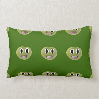 Rectangle Coussin heureux d'haricot de lima