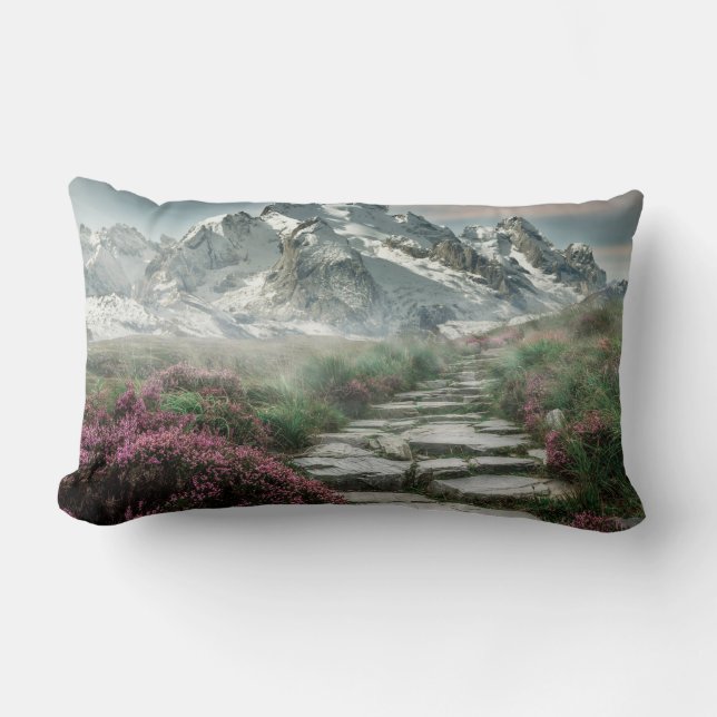 Rectangle Coussin inspiré par la nature (Recto)