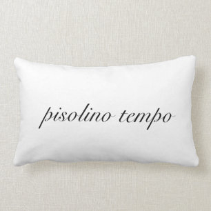 Rectangle Coussin italien "de temps de petit somme"