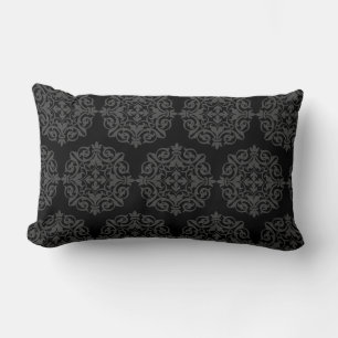 Rectangle Coussin jeté avec impression Damas