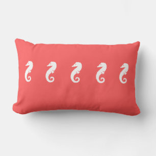 Rectangle Coussin jeté hippocampes