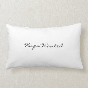 Rectangle Coussin : Les étreintes voulues m'embrassent