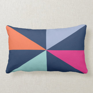 Rectangle Coussin lombaire avec la graphique-marine