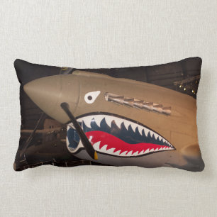 Rectangle Coussin lombaire d'avion de combat de P-40 Warhawk
