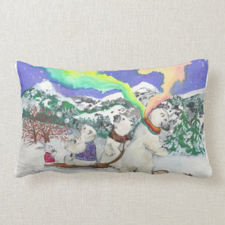 Rectangle Coussin lombaire de Bearialis de l'aurore