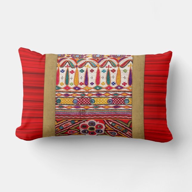 Rectangle Coussin lombaire de Bohème (Recto)