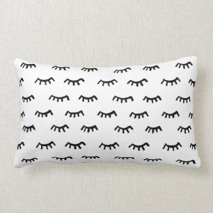 Rectangle Coussin lombaire de carreau de cils