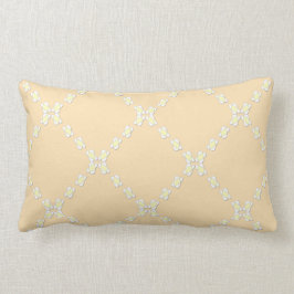 Rectangle Coussin lombaire de diagonales modernes de