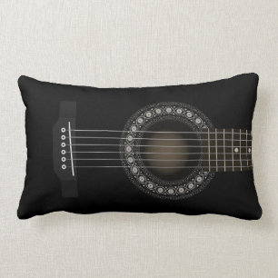 Rectangle Coussin lombaire de MoJo d'Américain de guitare