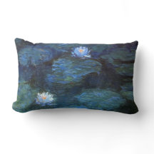 Coussin lombaire de Monet Nympheas