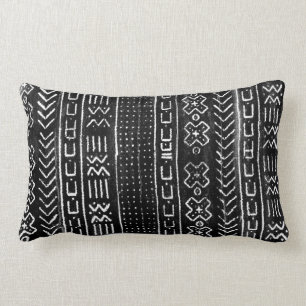 Rectangle Coussin lombaire de Mudcloth d'Africain
