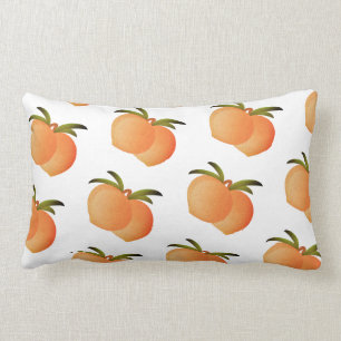 Rectangle Coussin lombaire de pêches de la Géorgie
