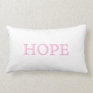 Rectangle Coussin lombaire de polyester de "espoir"