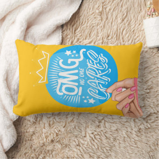 Rectangle coussin lombaire de style motif et glam