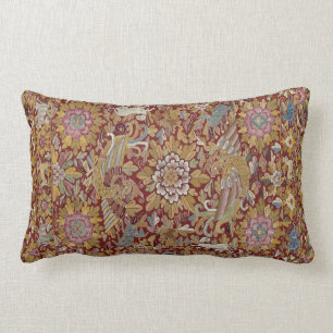 Rectangle Coussin lombaire de tapisserie péruvienne
