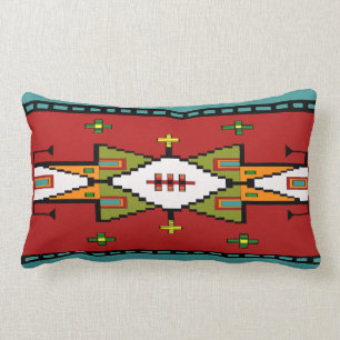 Rectangle Coussin lombaire d'esprit de Lakota