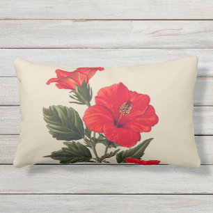 Rectangle Coussin lombaire extérieur bronzage de ketmie