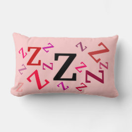 Rectangle Coussin (lombaire) - Lettres multiples