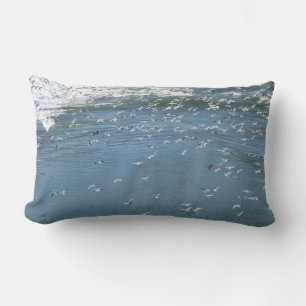 Rectangle Coussin (lombaire) - Mouettes au-dessus de l'océan