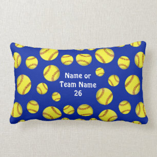 Rectangle Coussin lombaire personnalisé du base-ball dans