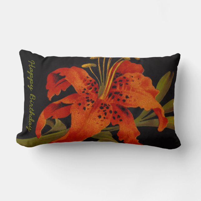 Rectangle Coussin lombaire Tiger Lily (Recto)