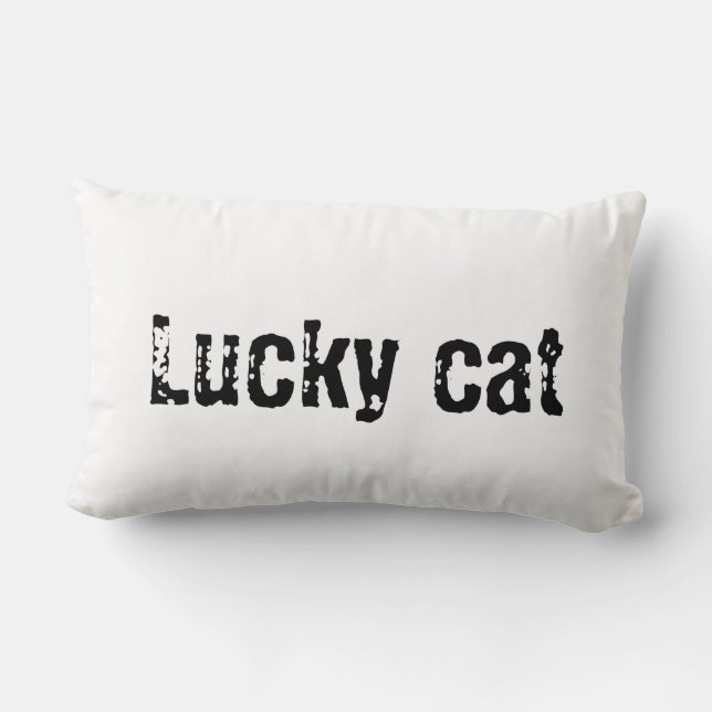 Rectangle Coussin Lucky cat (Verso)