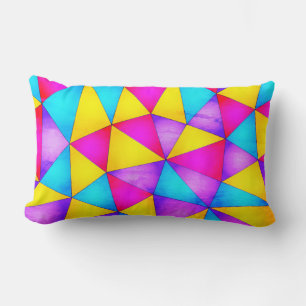 Rectangle Coussin Lumbar à plusieurs formes géométriques