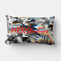 Coussin Lumbar d'attaque en arc-en-ciel