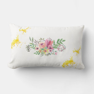 Rectangle Coussin Lumbar du Nouvel An 13" x 21"