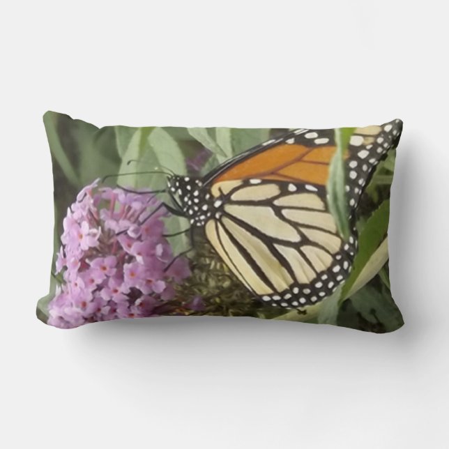 Rectangle Coussin Lumbar papillon (Recto)