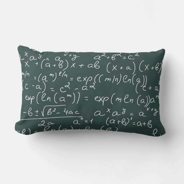 Rectangle Coussin mathématique (Recto)