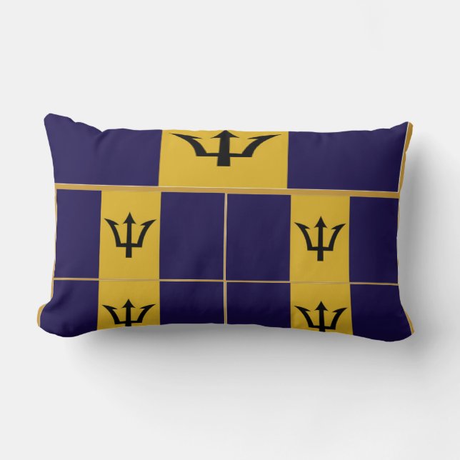 Rectangle Coussin mojo américain de la Barbade (Recto)