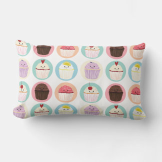Rectangle Coussin Motif Cupcake Cuties