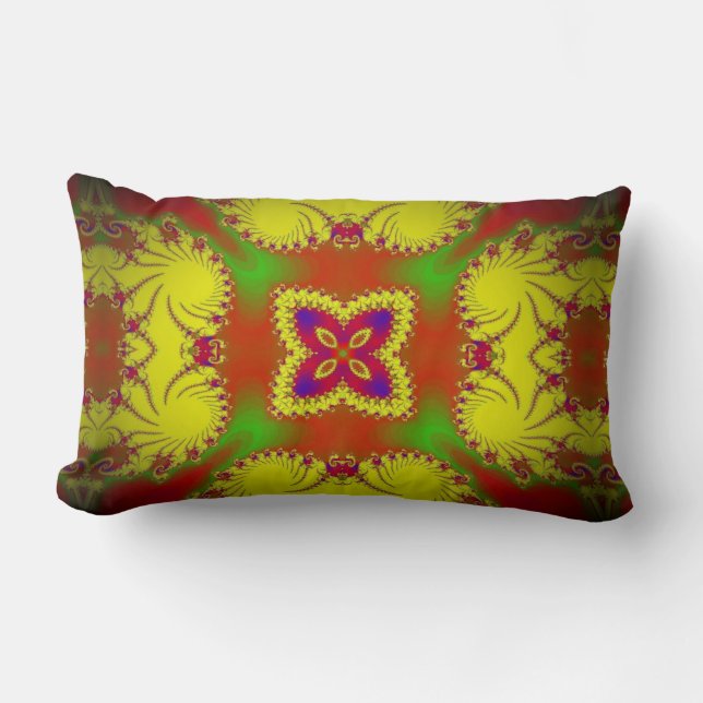 Rectangle Coussin papillon numérique (Recto)