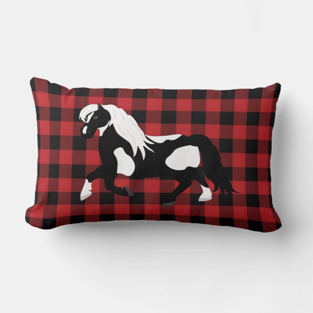 Rectangle Coussin Pinto Pony Lumbar (Recto)