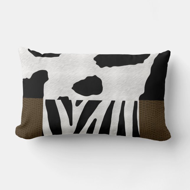 Rectangle Coussin poster de animal Lumbar (Recto)