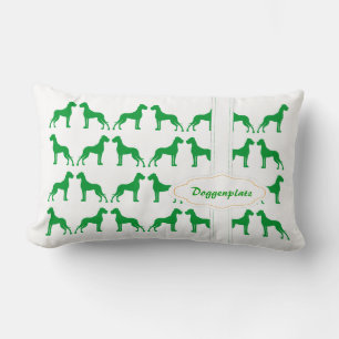 Rectangle Coussin pour dogue Série Verte