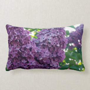 Rectangle Coussin pourpre de lilas