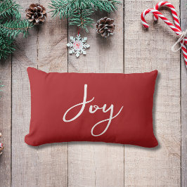 Rectangle Coussin Red Joy
