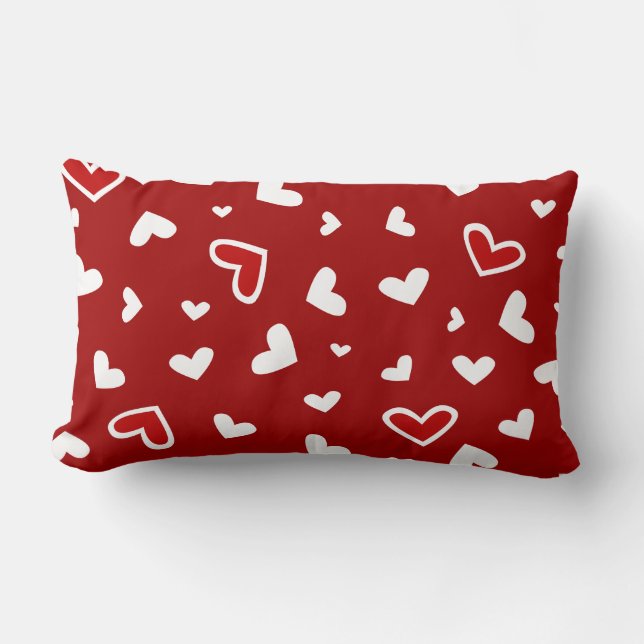 Rectangle Coussin Red Valentine (Recto)