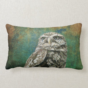 Rectangle Coussin repéré de hibou