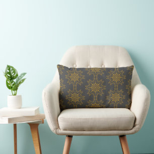 Rectangle Coussin Retro Mandala Dusk Lumbar