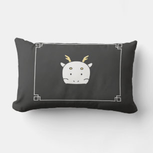 Rectangle coussin "Sleeping Stag" - Design majestueux sur no